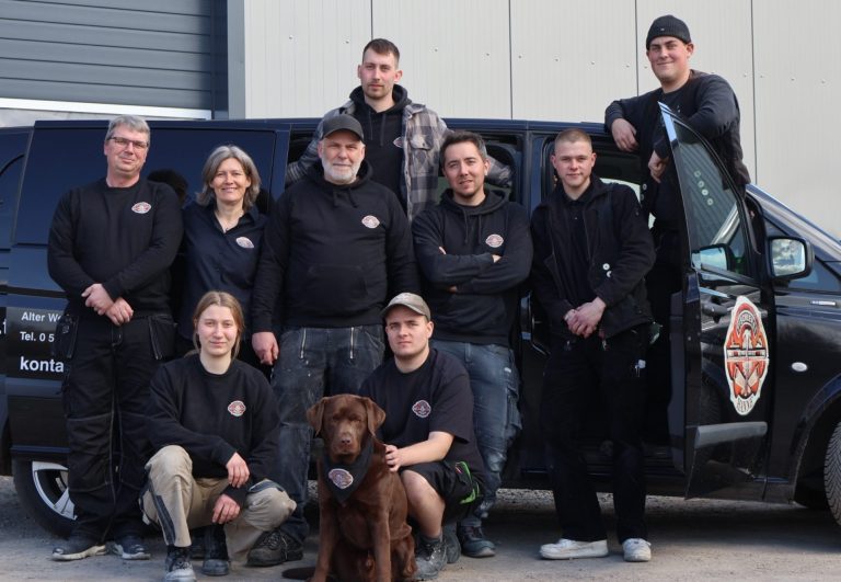 Das Team der Tischlerei Hanne